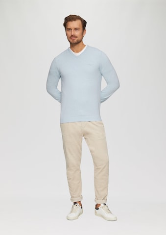 s.Oliver Pullover in Blau: Vorderseite