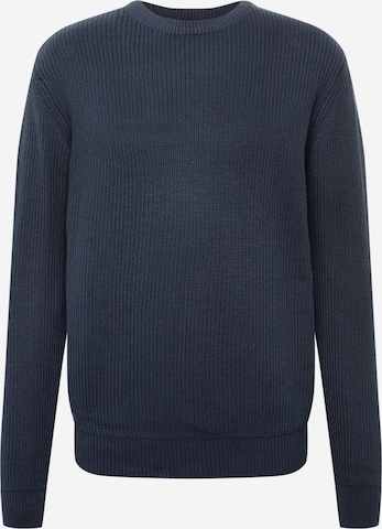 Urban Classics Sweater in Blue: front