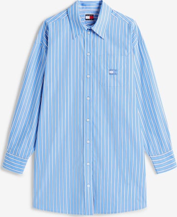 mėlyna Tommy Jeans Palaidinės tipo suknelė: priekis