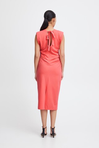 ICHI Dress 'KATINE' in Orange