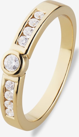 CHRIST Ring in Gelb: Vorderseite