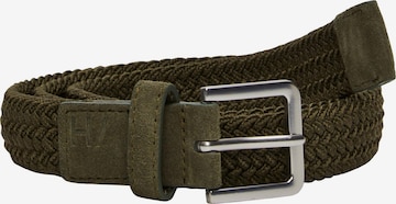 Ceinture 'HARIS' SELECTED HOMME en vert : devant