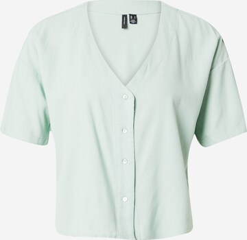 VERO MODA Blouse 'JESMILO' in Groen: voorkant