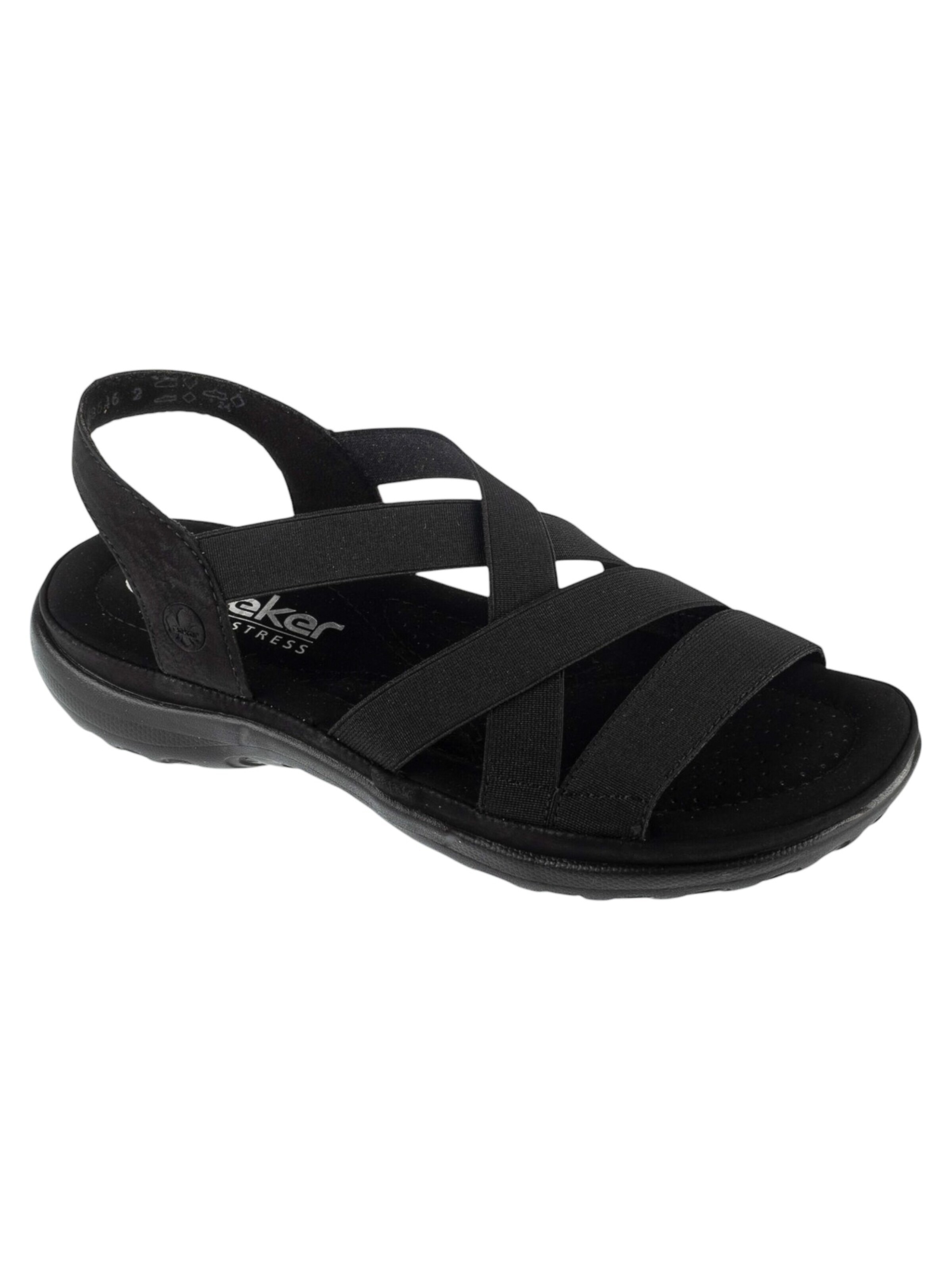 Rieker Mule in Black: front