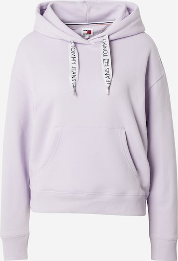 Tommy Jeans Sweatshirt in Lilac / Black / White, Item view