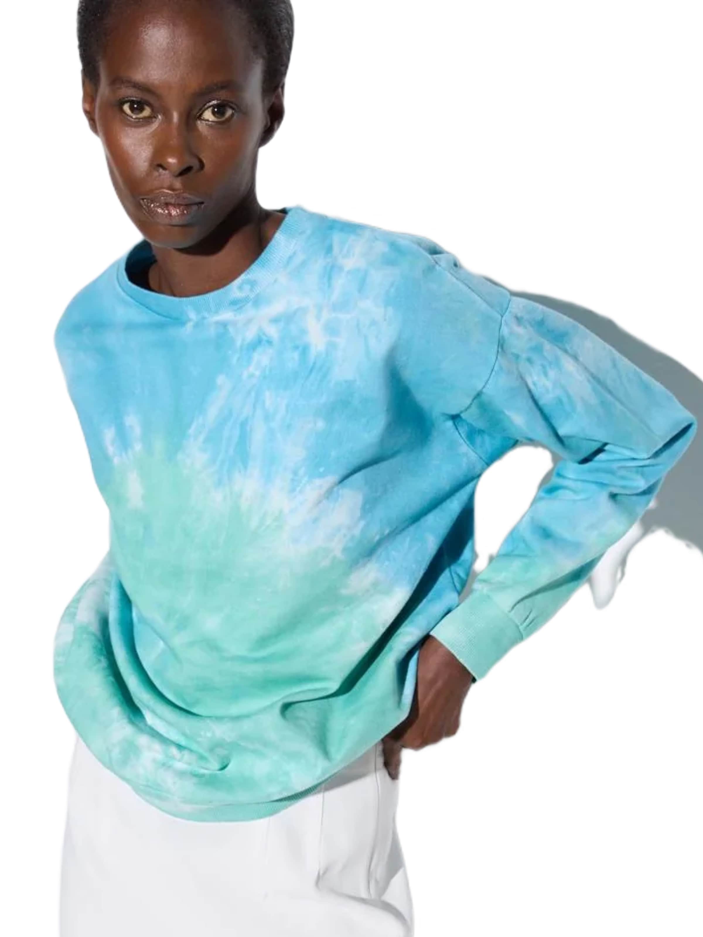 No Matter What Sweatshirt in Blau