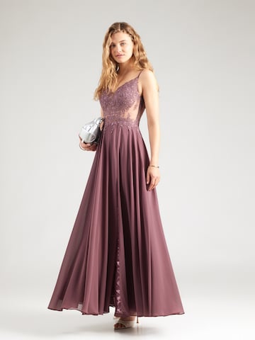mascara - Vestido de noche en lila
