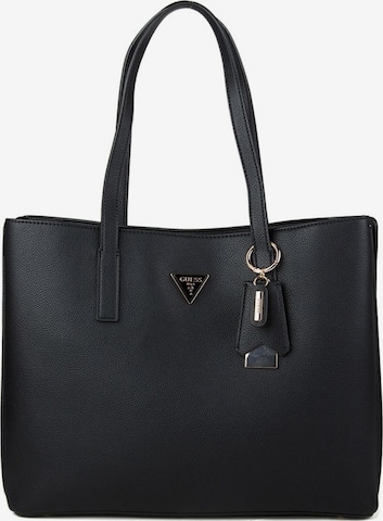 GUESS Handtasche 'Meridian' in Schwarz: Vorderseite