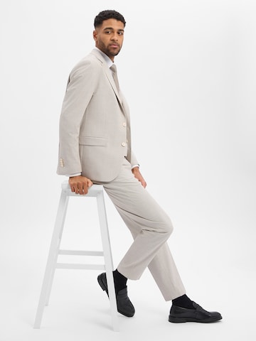 BENVENUTO Regular fit Business Blazer in Beige