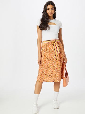 TAIFUN Skirt in Orange