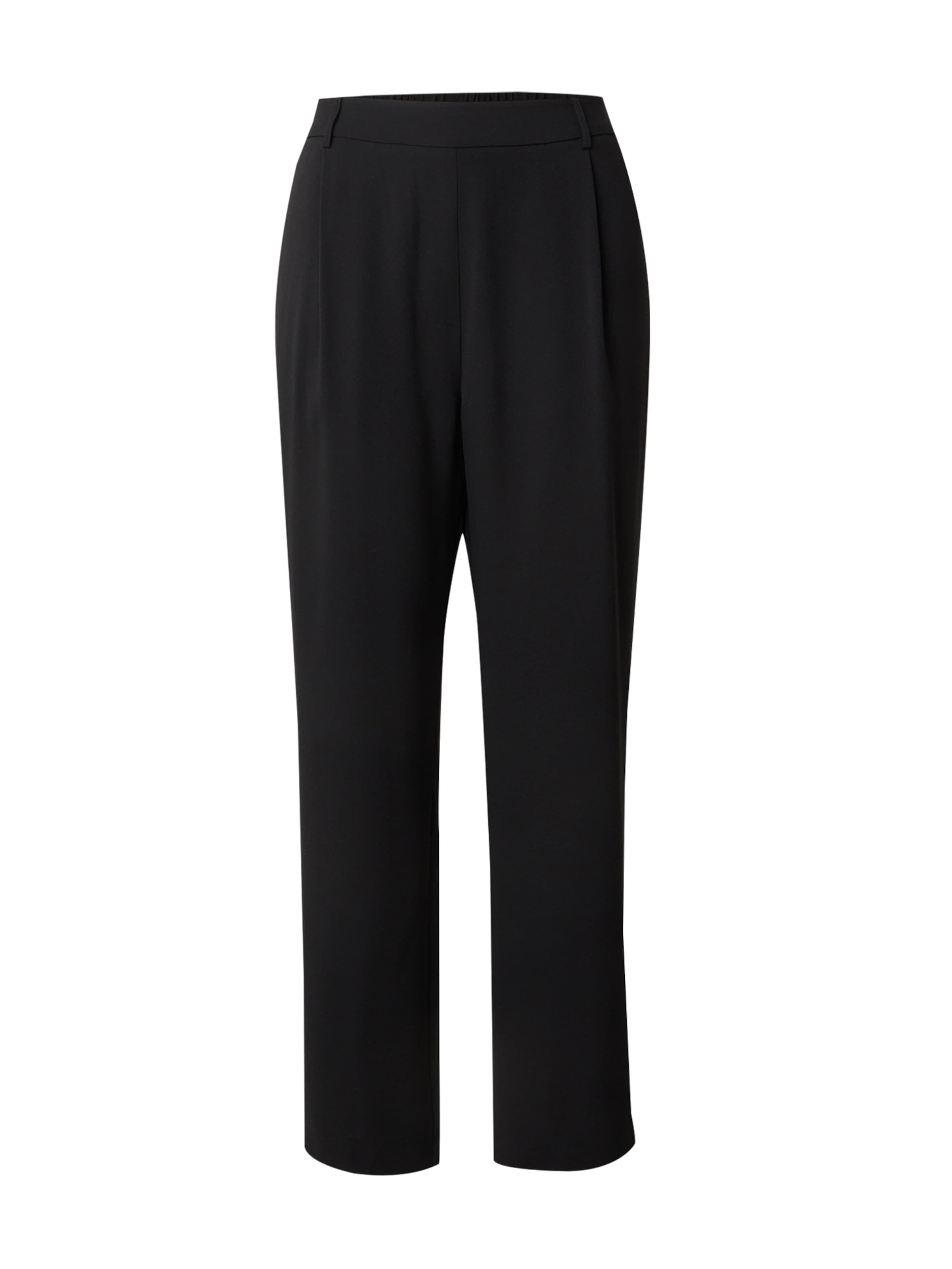 regular Pantaloni con pieghe di CITA MAASS in nero: frontale