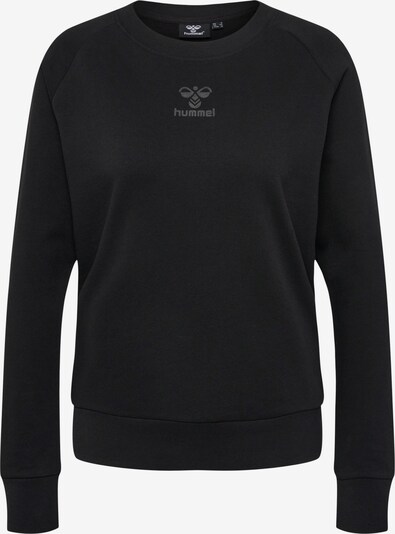 Hummel Sportief sweatshirt in de kleur Donkergrijs / Zwart, Productweergave