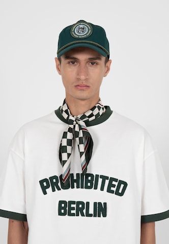 Sciarpa di Prohibited in beige: frontale