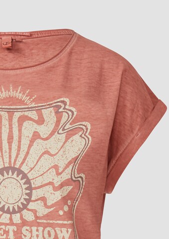 T-shirt QS en orange