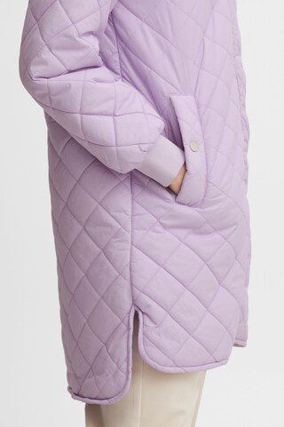 Manteau mi-saison 'Canna' b.young en violet
