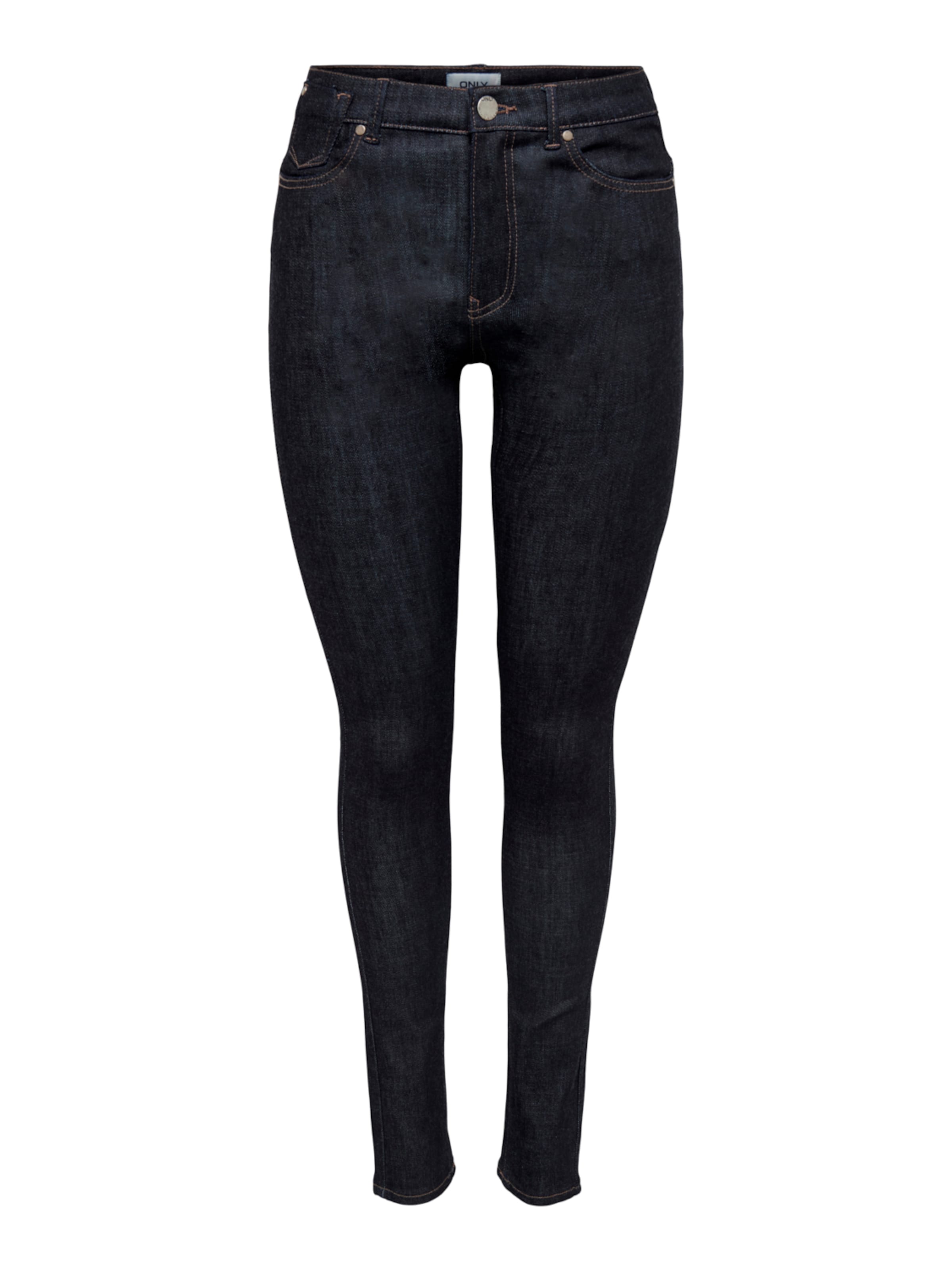 Skinny Jeans de la ONLY pe negru: față