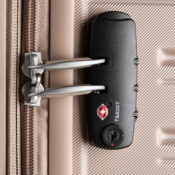 American Tourister Trolley in Gold