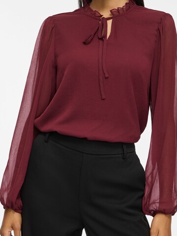 Camicia da donna 'VIFalia' di VILA in rosso