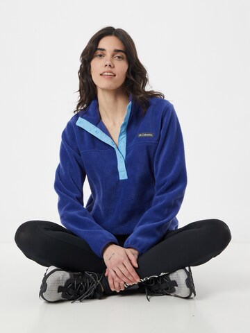 COLUMBIA Sportpullover 'Benton Springs' in Blau