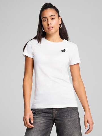 Maglietta 'Ess No. 1' di PUMA in bianco: frontale