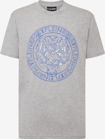 Maglietta 'Tiger' di Plein Sport in grigio: frontale