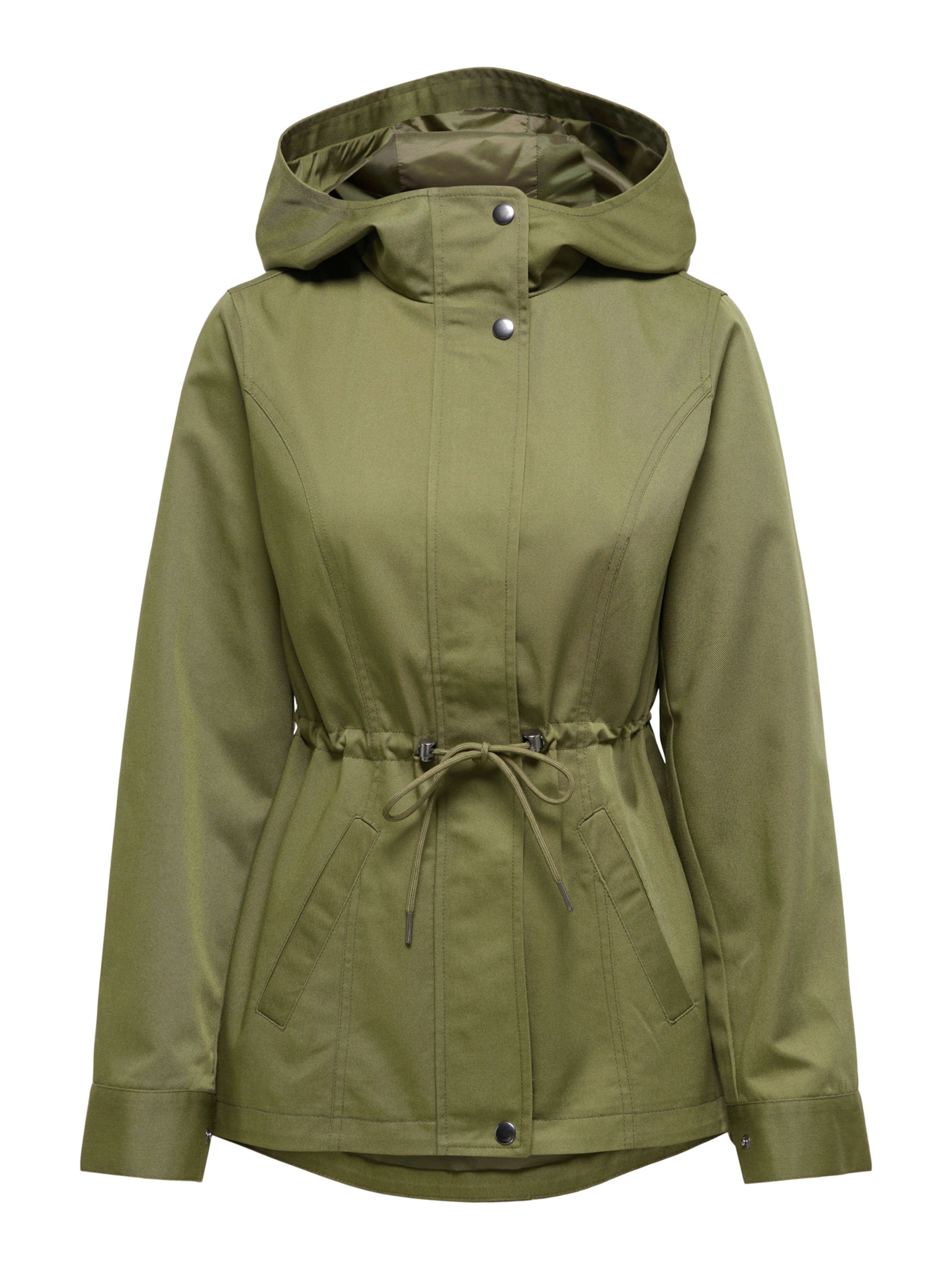 Parka mi-saison 'JDYRIVER' JDY en vert : devant