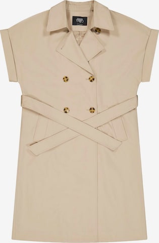 Manteau mi-saison 'Piero' Le Temps Des Cerises en beige : devant