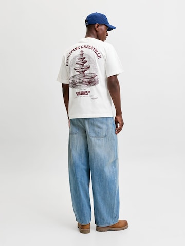 JACK & JONES Shirt 'JWHMaine' in Wit: voorkant