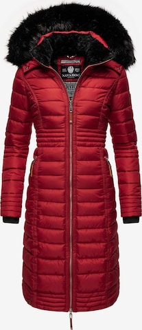 Manteau d’hiver 'Umay' NAVAHOO en rouge : devant