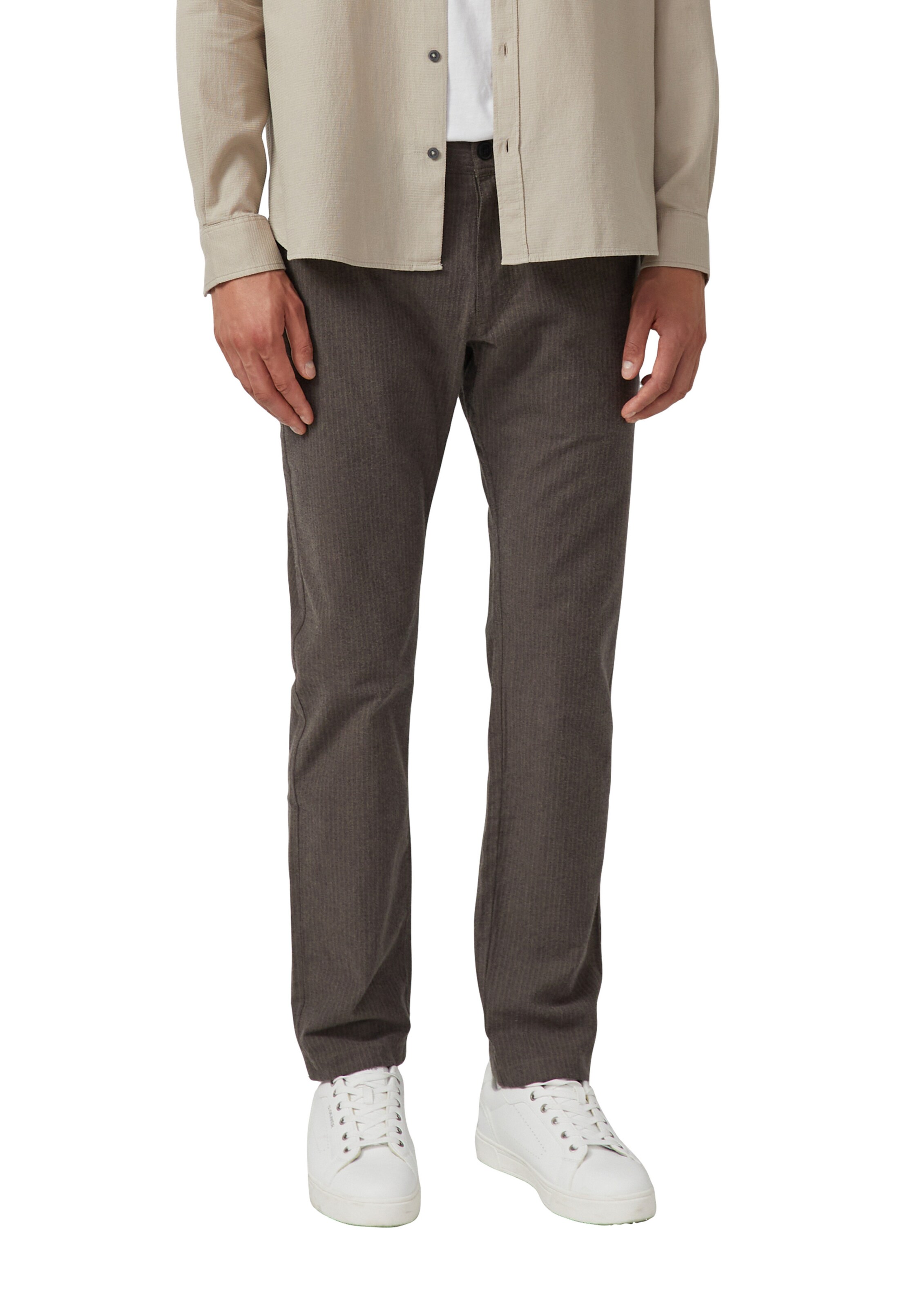 s.Oliver Regular Chino in Bruin: voorkant