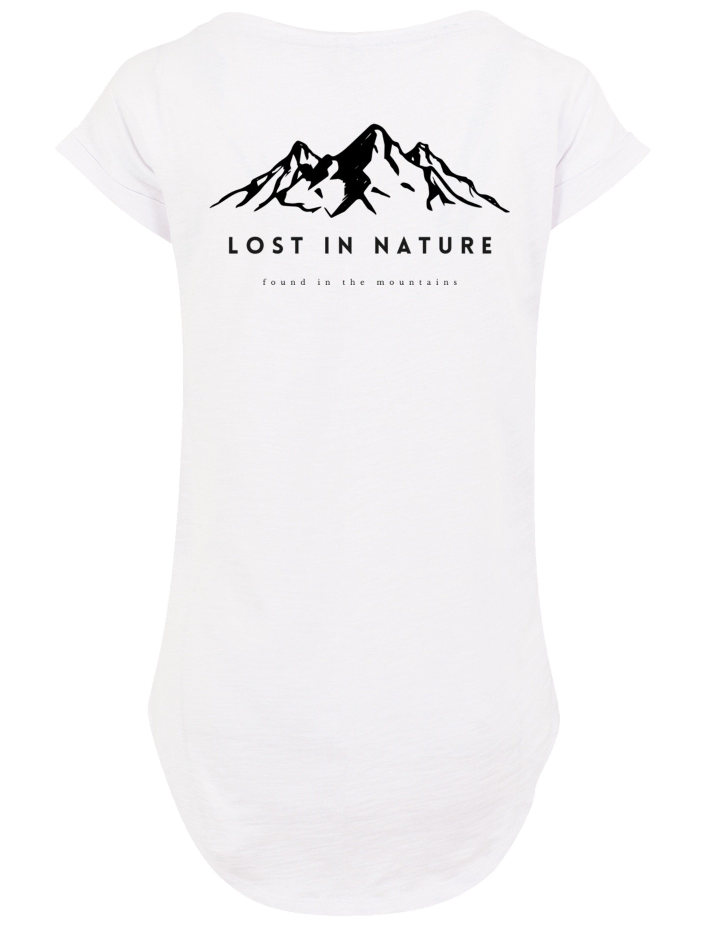 F4NT4STIC Shirt in Wit: voorkant