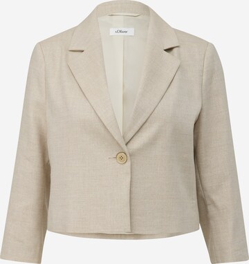 s.Oliver BLACK LABEL Blazers in Beige: voorkant