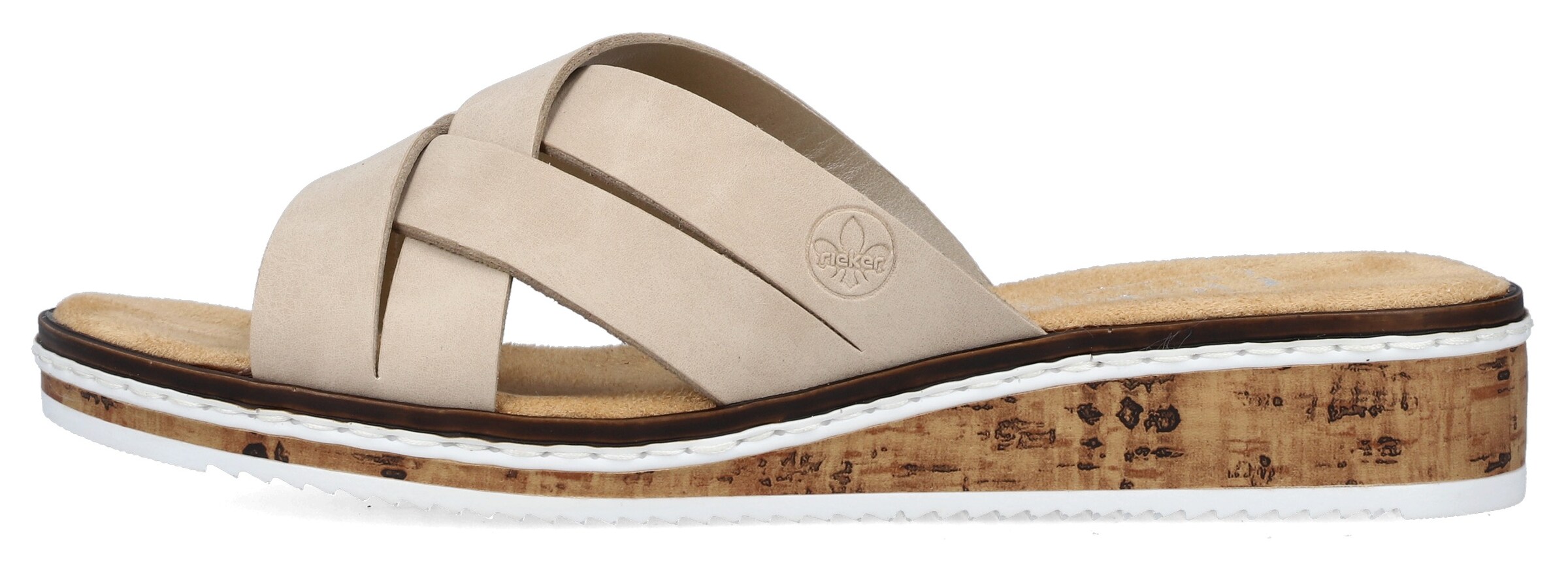 Rieker Pantolette in Beige
