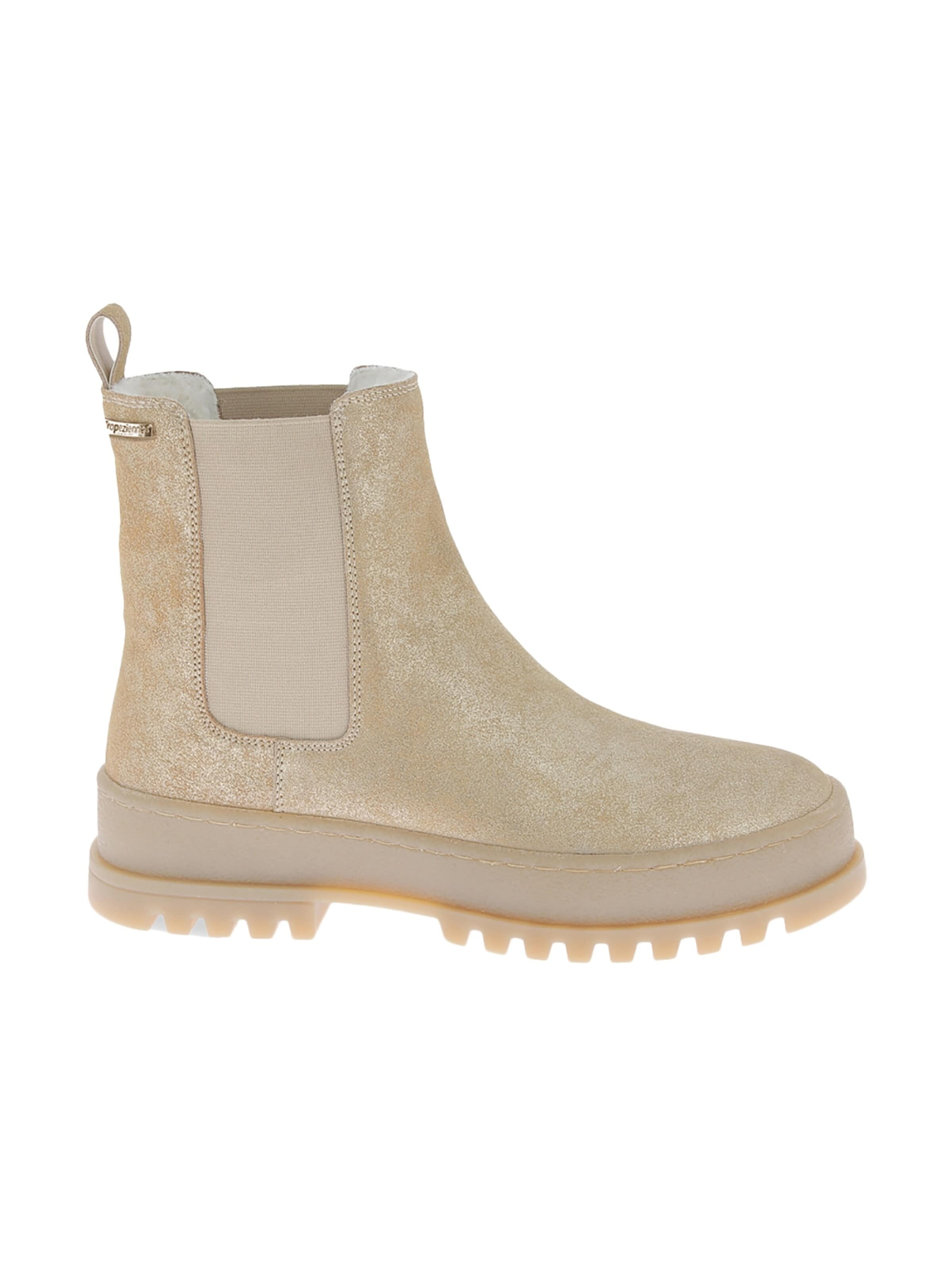 Les Tropéziennes Ankle boots 'Lederstiefeletten „Les Veronica“' in Gold