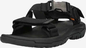 Sandalo di TEVA in nero: frontale