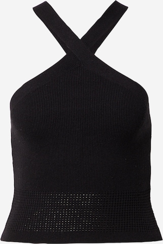 Tops en tricot NU-IN en noir : devant