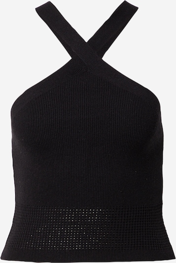 NU-IN Tops en tricot en noir, Vue avec produit