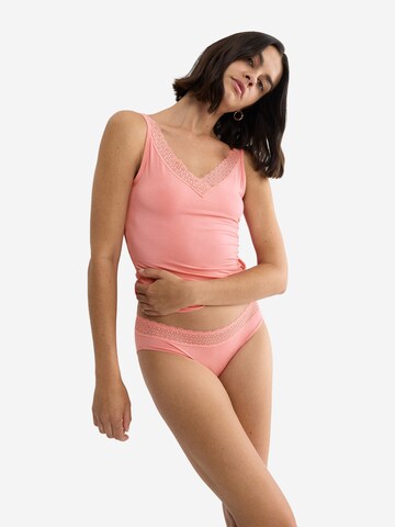 TRIUMPH Tai-Slip ' Red Label Feel of Modal ' in Orange