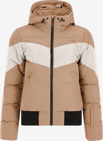 Veste de sport 'PRTJilly' PROTEST en marron : devant