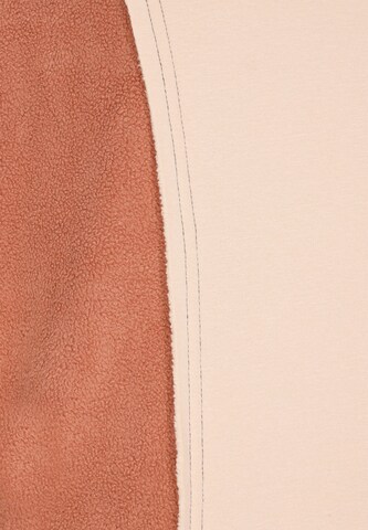 swirly Sweatshirt in Beige