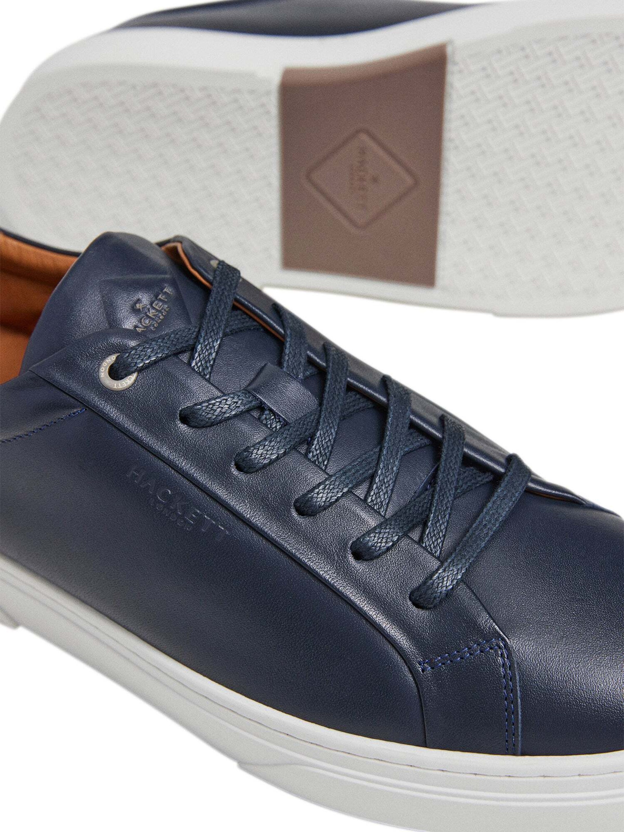 Hackett London Sneakers laag 'Hackney Classic' in Blauw