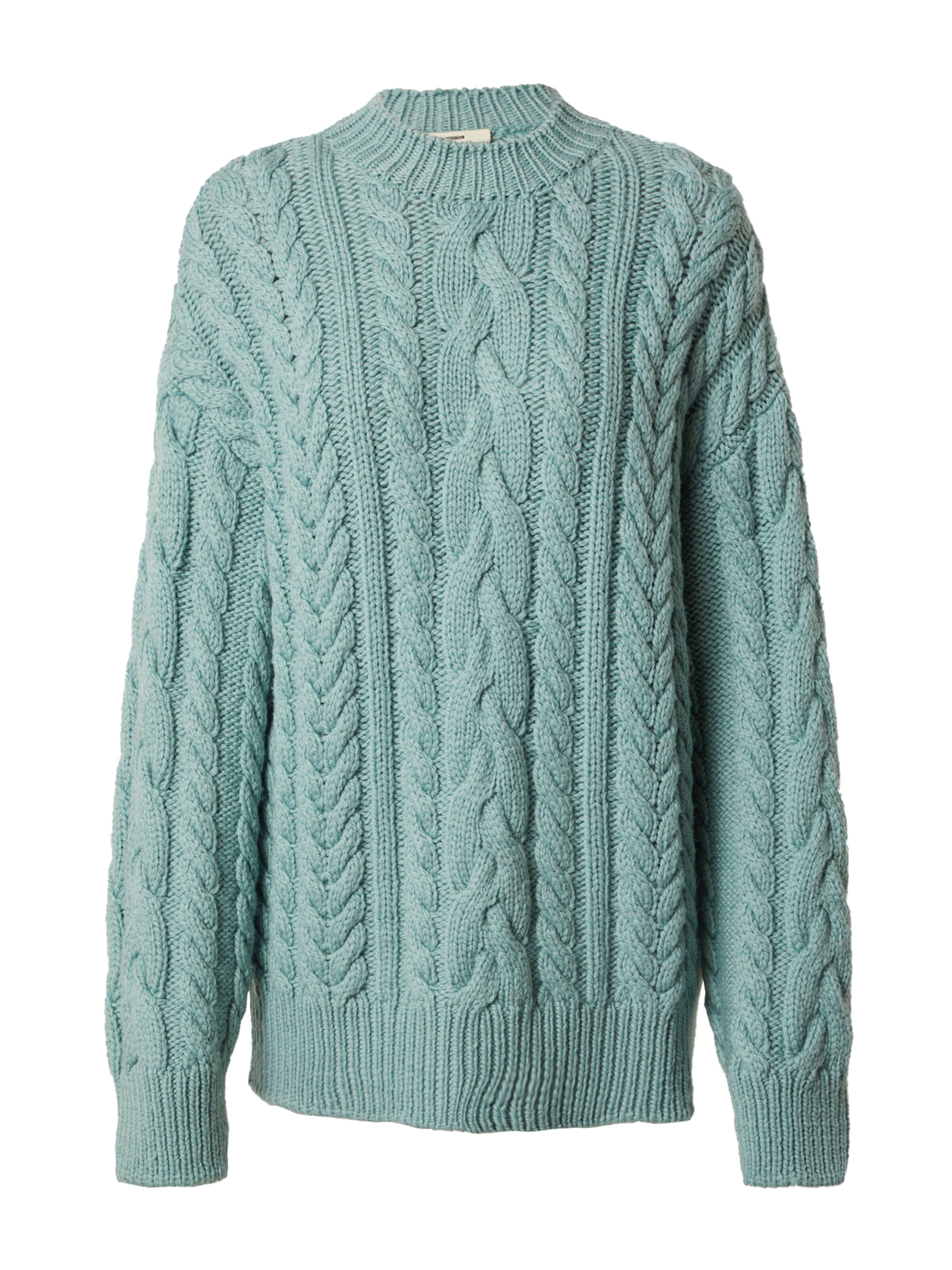 A LOT LESS Pullover  'Diana' in Grün: Vorderseite