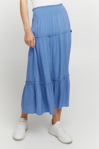 Fransa Skirt 'SUNNY' in Blue: front
