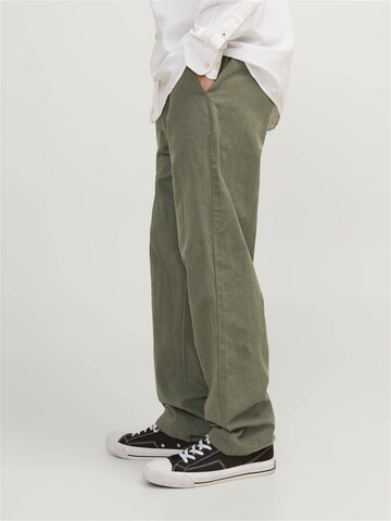 JACK & JONES Loosefit Παντελόνι 'JPSTKane JJSummer' σε πράσινο
