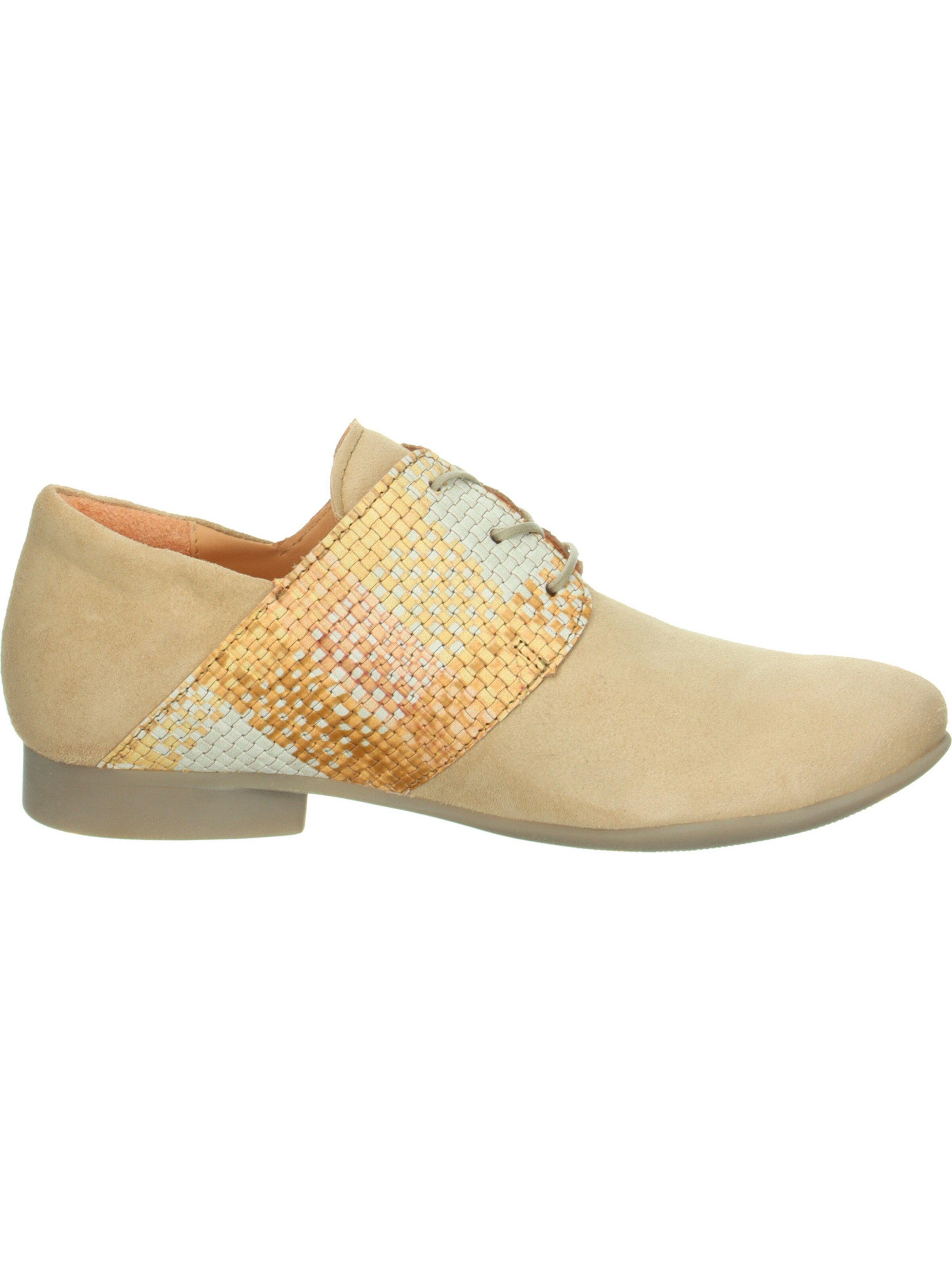 THINK! Lace-Up Shoes 'GUAD2' in Beige