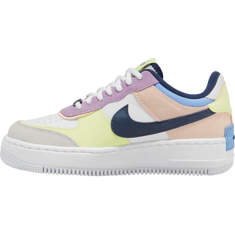 Nike Sportswear Sneaker 'Air Force 1 Shadow' in gelb / lila / rosa / schwarz / weià | ABOUT YOU