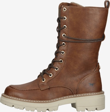 MUSTANG Lace-Up Boots in Brown