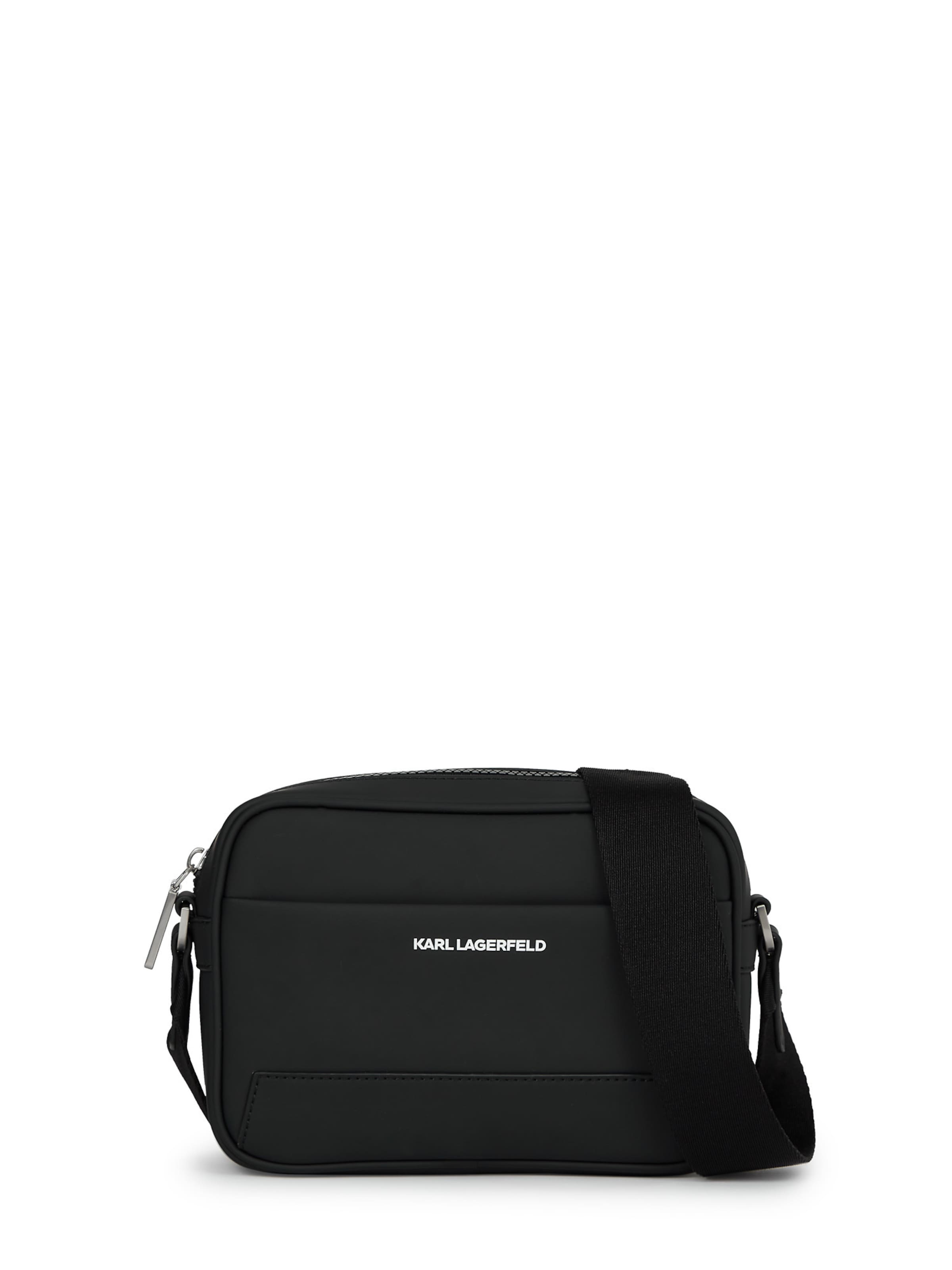 Karl Lagerfeld Torba na ramię w kolorze czarny / naturalna bielm, Podgląd produktu