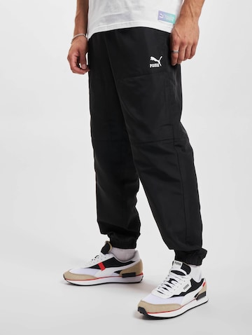 Effilé Pantalon 'Classics' PUMA en noir