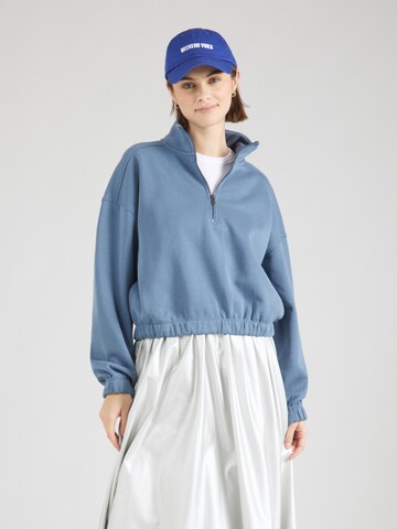 Sweat-shirt 'Ethella' MSCH COPENHAGEN en bleu : devant